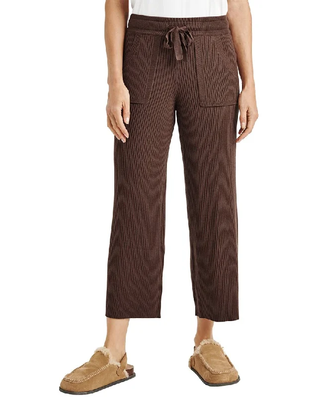 Don't Miss Out Splendid Georgie Rib Cashmere-Blend Pant