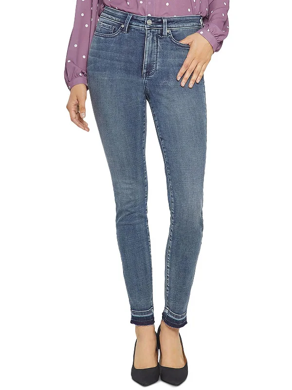 Weekend Shopping Bliss Ami Womens Denim Medium Wash Skinny Jeans