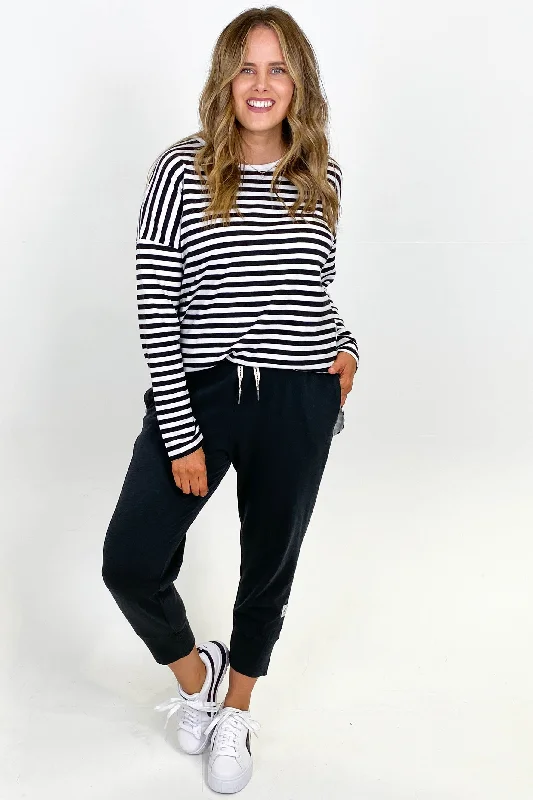 Overstock Elm Fundamental Brunch Pants Black