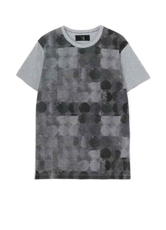 Incredible Offers POLKA DOT PIGMENT PRINT T