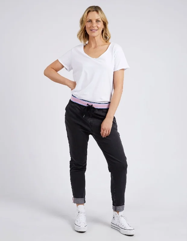 Epic Deals Elm Arielle Denim Jogger Washed Black