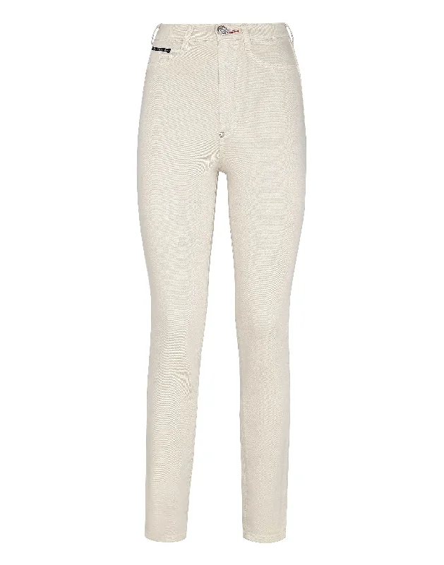 Extra Discounts Denim Super High Waist Jegging Iconic Plein