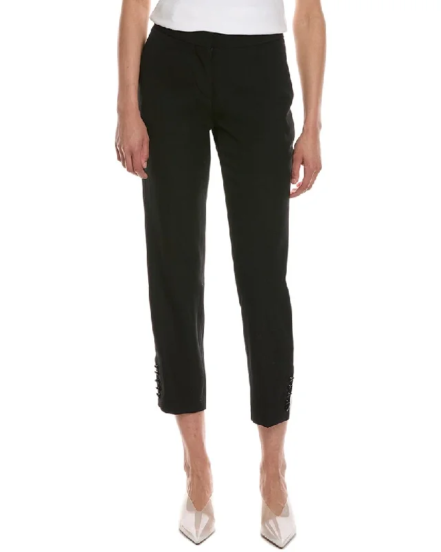 Big Discounts Burberry Hanover Wool-Blend Pant