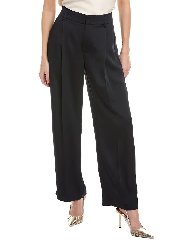 Can't Be Beat Vince Silk-Blend Pull-On Pant