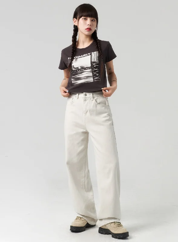 Exclusive Deal Wide Leg Color Pants CL317