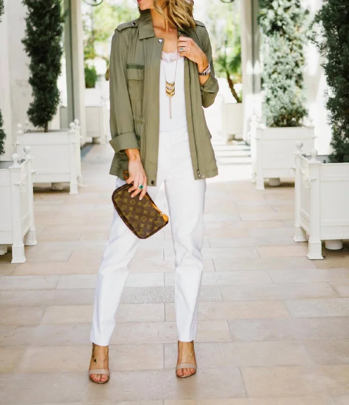 Super Discount The Perfect Pant Trouser In White