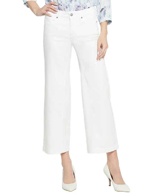 Shop the Weekend Away NYDJ Teresa Optic White Wide leg Jean