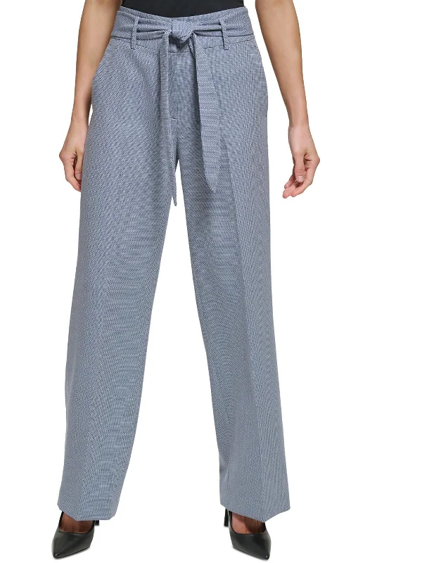 Weekend Deals That Impress Petites Womens High Rise Workwear Wide Leg Pants
