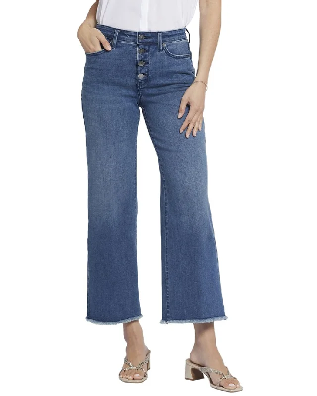 Discount Deals NYDJ Teresa Mission Blue Ankle Crop Jean