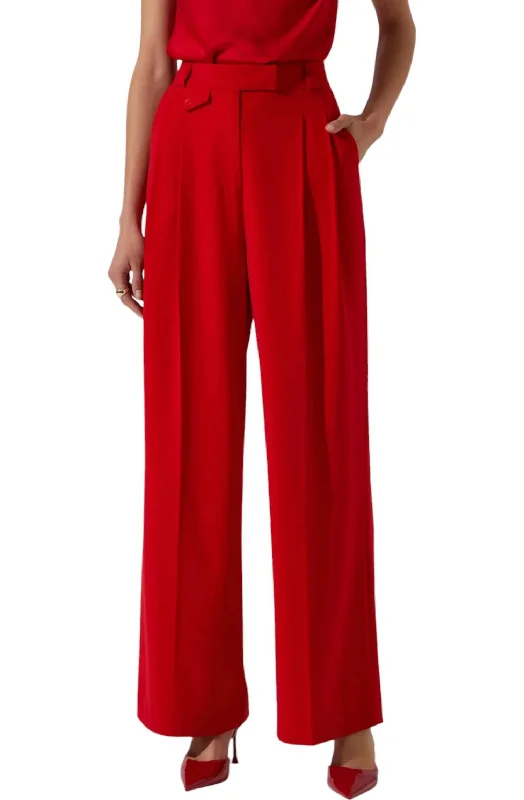 Weekend Specials to Grab Bryony Pants In Red