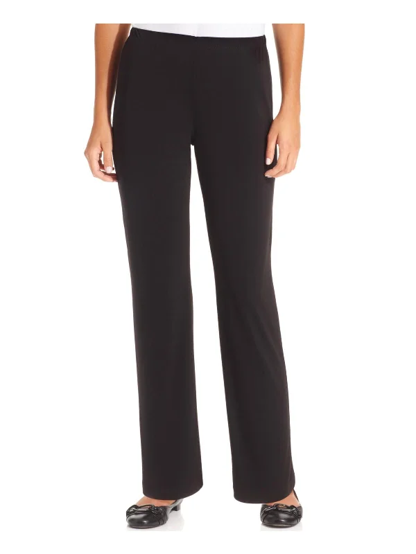 Instant Discount Petites Replen Womens Matte Jersey Office Wear Wide Leg Pants