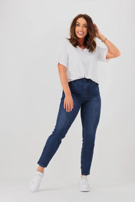 Buy Today Shine On Label Camryn Skinny Jean  Indigo Wash