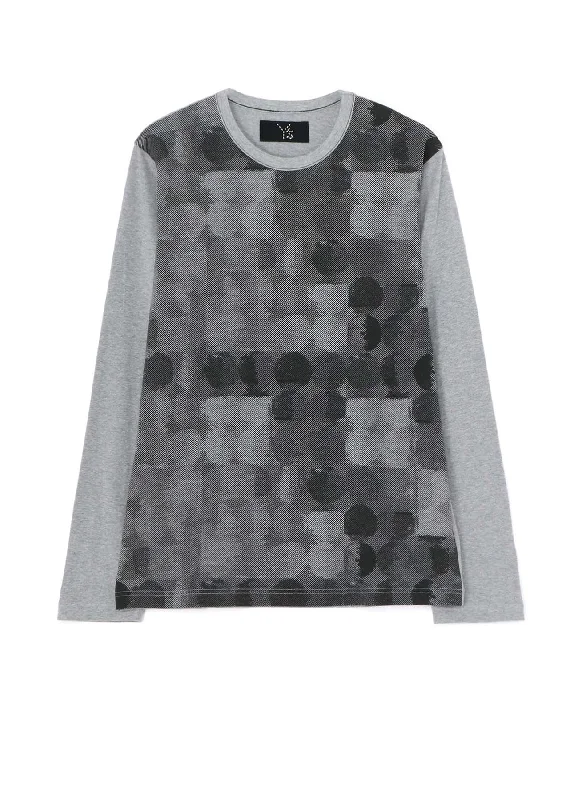 Limited Time POLKA DOT PIGMENT PRINT LONG T