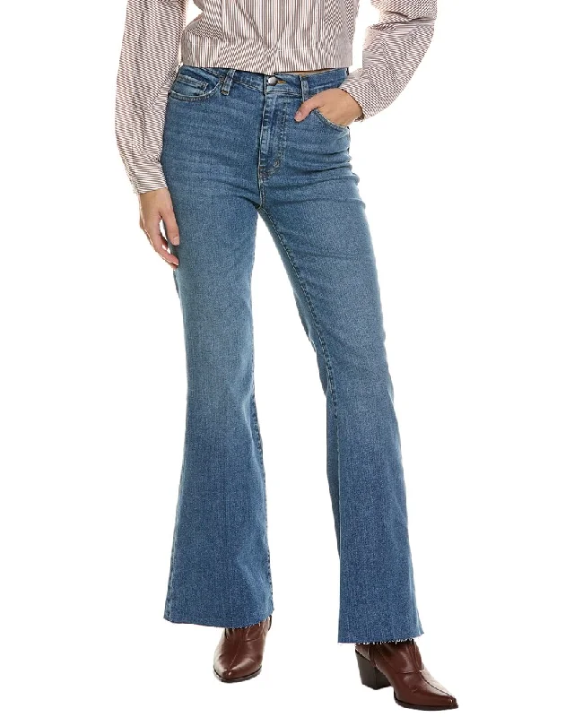 Weekend Deals That Amaze FRAME Denim Le Easy Raw Fray Bixby Flare Jean