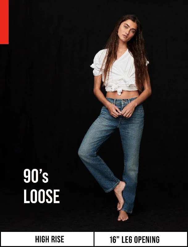 Big Deal Lucky Brand Women's High Rise 90S Loose