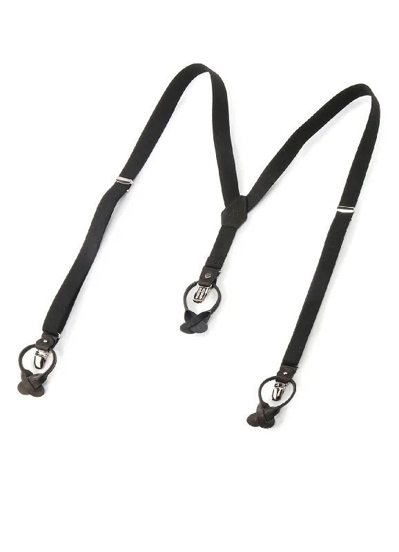 Steals and Deals 20MM Rubber Standard Suspenders