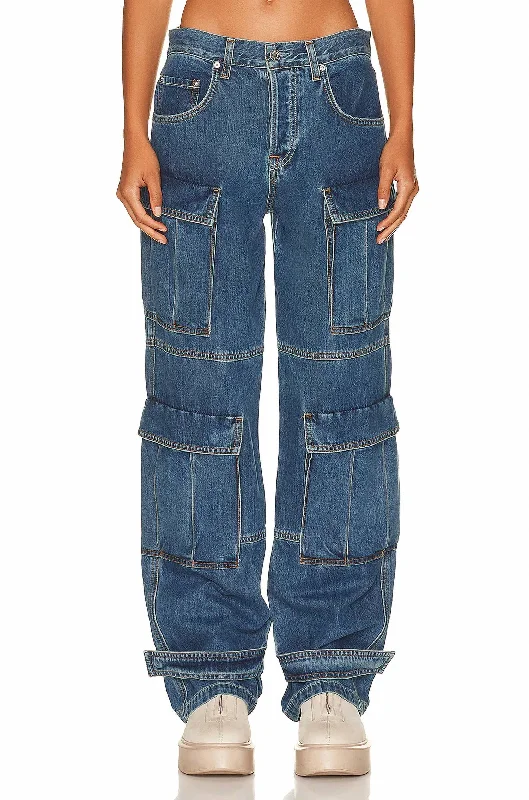 Great Bargain Lex Cargo Jeans In Rio Grande