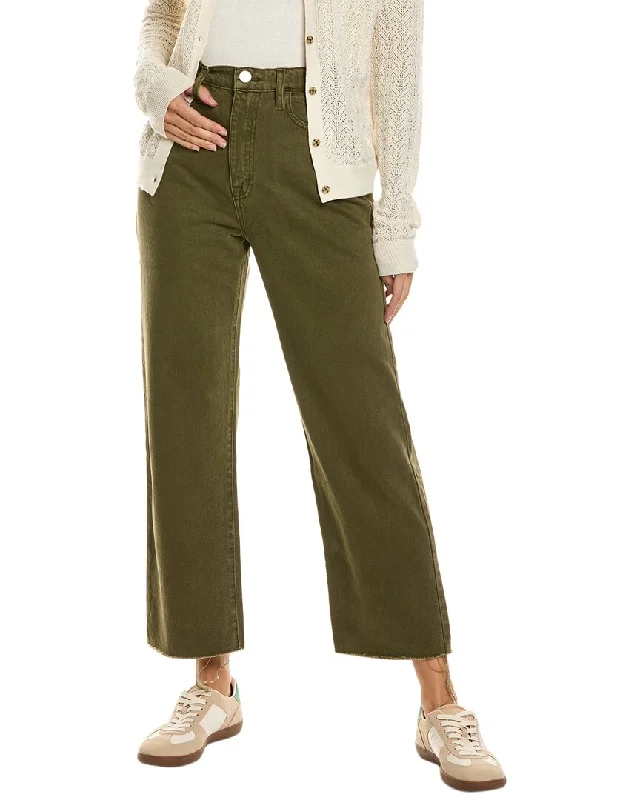 Steals and Deals FRAME Denim Le Jane Stoned Fatigue Crop Jean