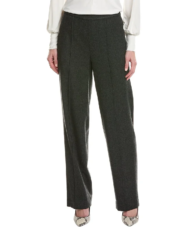 Take Advantage Vince Mid-Rise Wool-Blend Wide Leg Pant