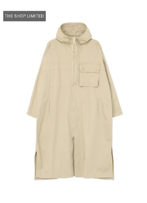 Today’s Special [Y's BORN PRODUCT] COTTON TWILL HOODED COAT