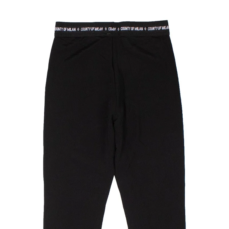 Super Deal Marcelo Burlon County Lycra Leggings - Black