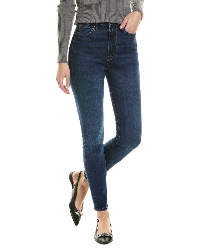 Limited Stock 7 For All Mankind Sophie Blue Ultra High-Rise Skinny Jean
