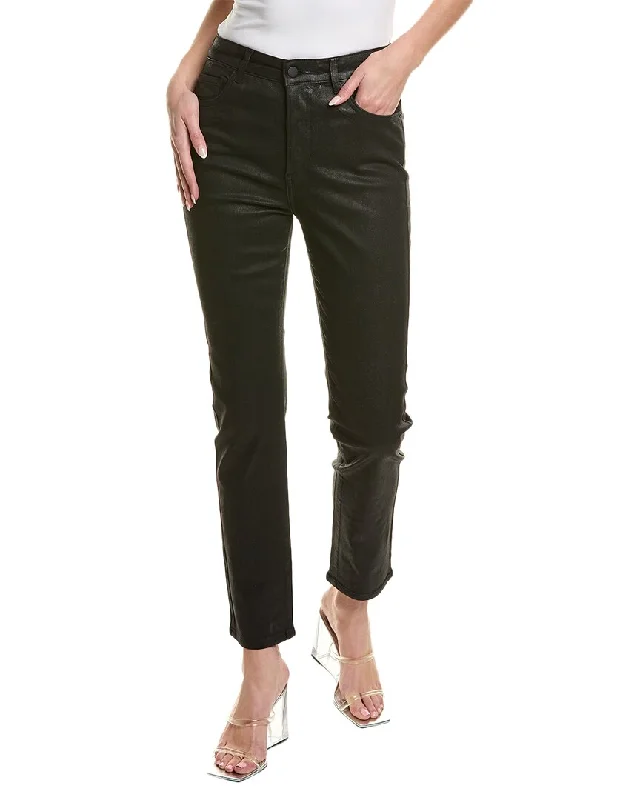 Weekend Specials to Enjoy AG Jeans Alexxis Luminous Super Black High-Rise Slim Jean