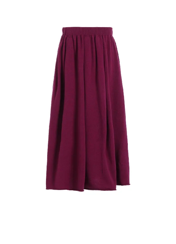 Weekend Discounts to Love WOOL KNIT SKIRT