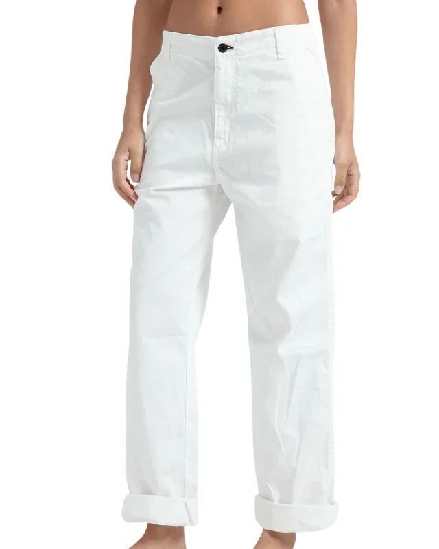 Special Savings Chino Twill Pant In Ivory
