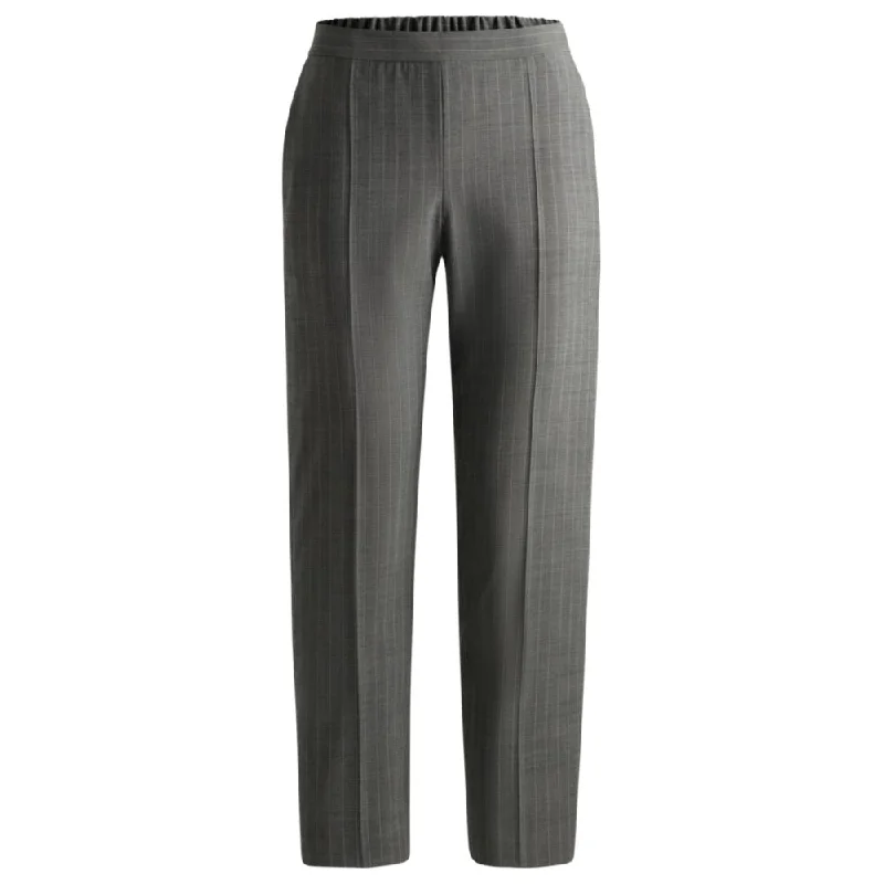 Deal Mania Regular-fit trousers in striped wool