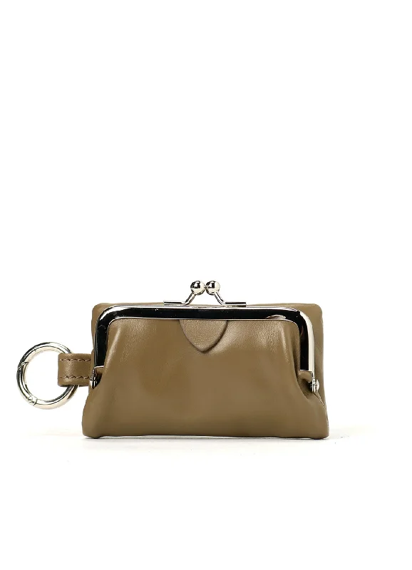 Price Drop METAL RING DETAIL MINI CLASP PURSE