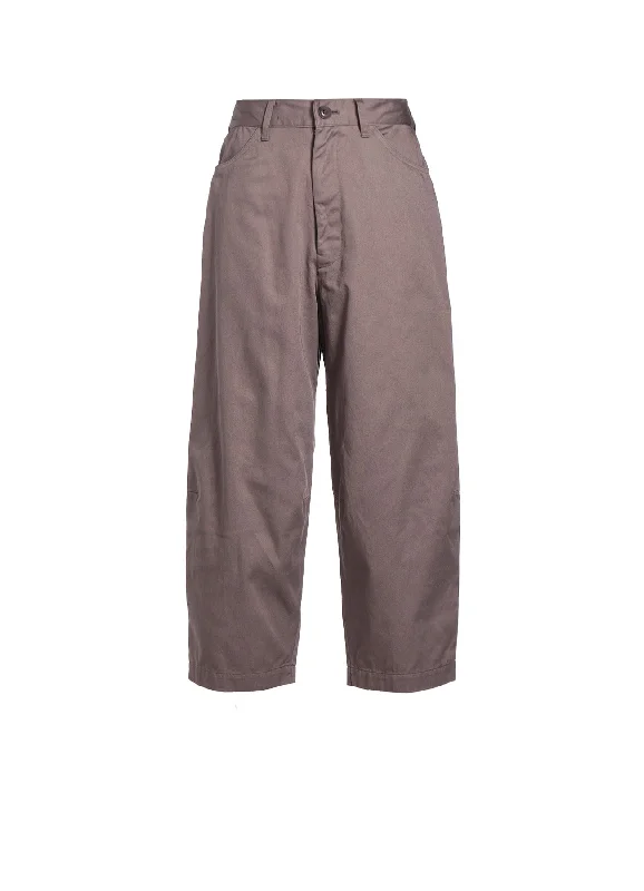 Clearance Event [Y's BORN PRODUCT] COTTON TWILL CUT LINE KNEE PANTS