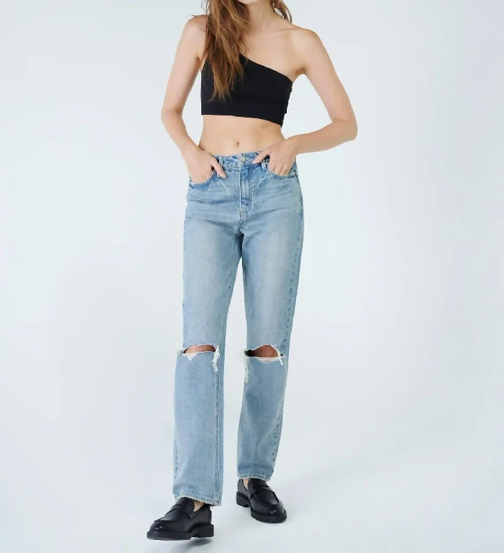 Weekend Bargains to Enjoy Willa Super High Rise Mom Fit Straight Leg Jean In Rogue