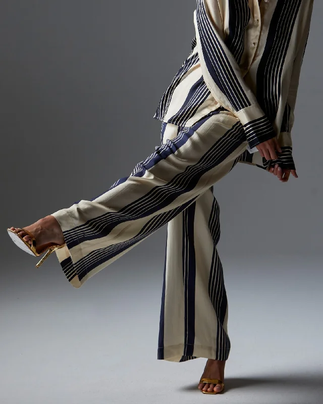Today's Deal Fate Heartstopper Pants Navy Stripe