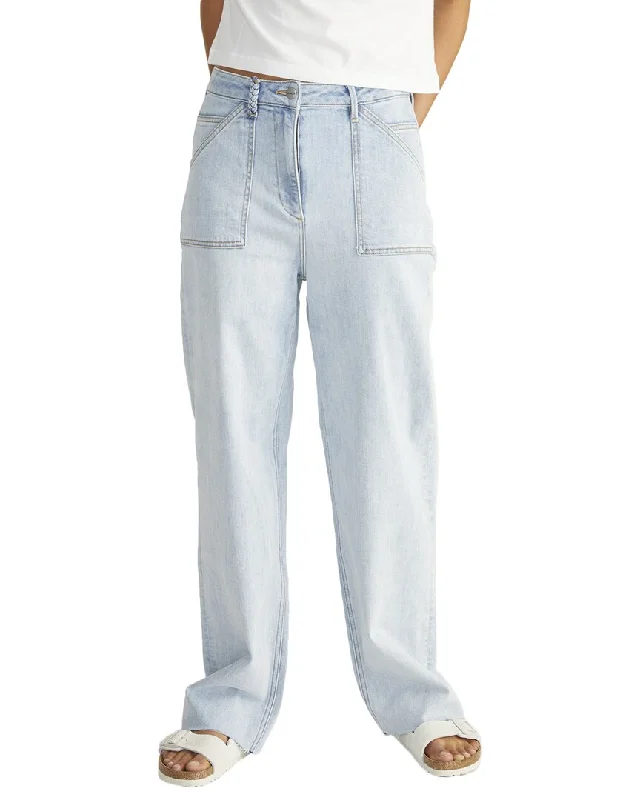 Weekend Deals That Please Driftwood Jeans Zendaya Light Wash Straight Leg Jean