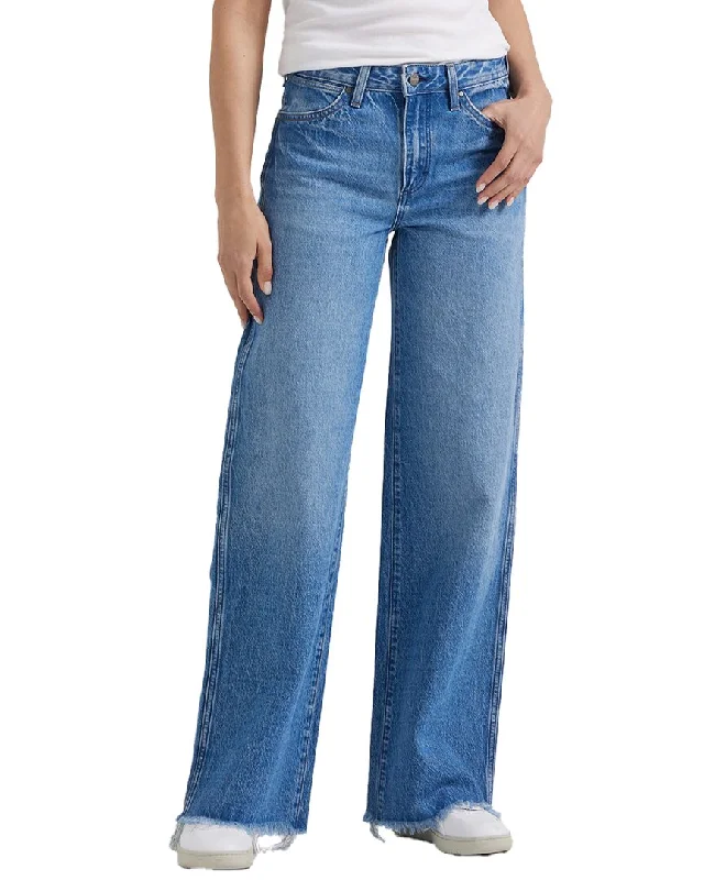 Super Deal Wrangler Worldwide Shallows Wide Leg Jean