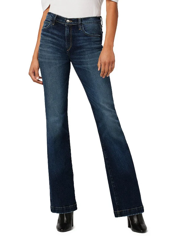 Big Savings Frankie Womens Dark Wash Mid Rise Bootcut Jeans