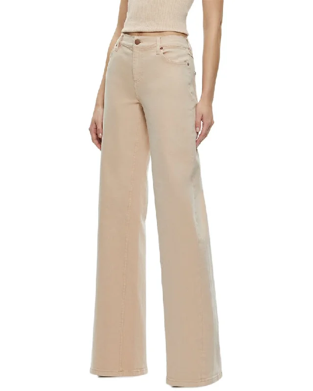 Weekend Deal alice + olivia Ernie Low-Rise Buckle Back Baggy Jean