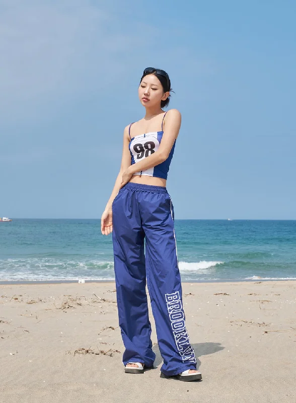 Weekend Discounts to Delight Graphic Track Pants CY316