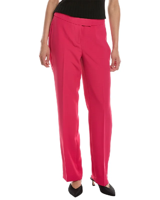 Early Access Anne Klein Fly Front Extend Tab Ankle Pant