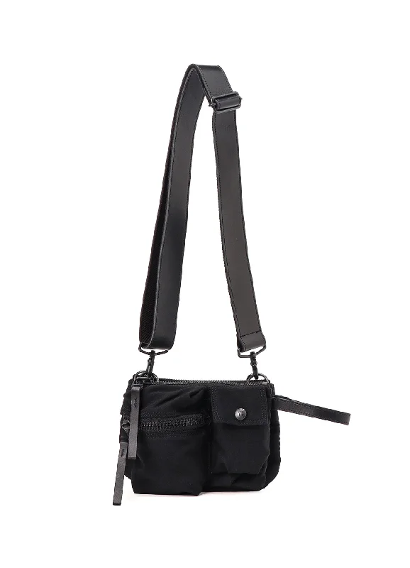 Midnight Sale WOOL GABARDINE DOUBLE POUCH