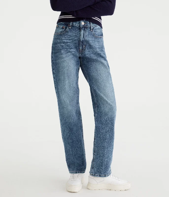 Savings Event Aeropostale High-Rise Baggy Jean