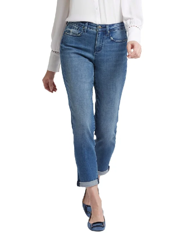 Can't Miss NYDJ Petite Margot Cascade Wave Girlfriend Jean