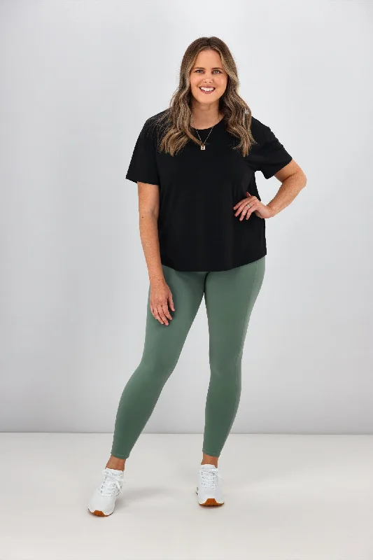 Act Now Skechers Go Walk High Waisted Legging II Laurel Wreath