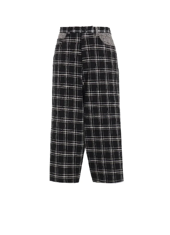 Price Slash MULTI PLAID SAROUEL PANTS