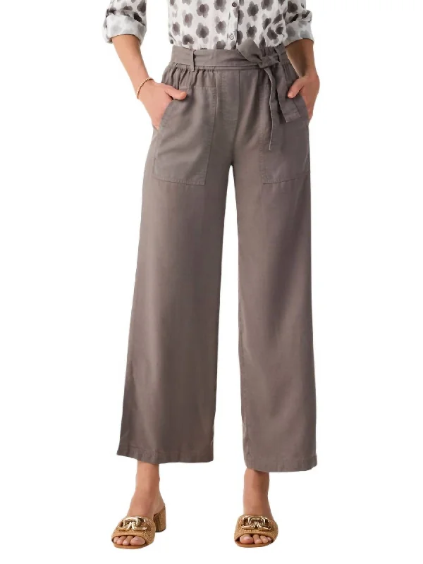 Grand Opening Sale Drapey Utility Wide Leg Pants In Flint