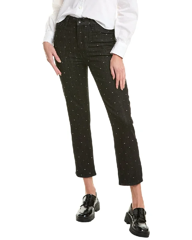Special Savings rag & bone Fern Black Dot High-Rise Slim Jean