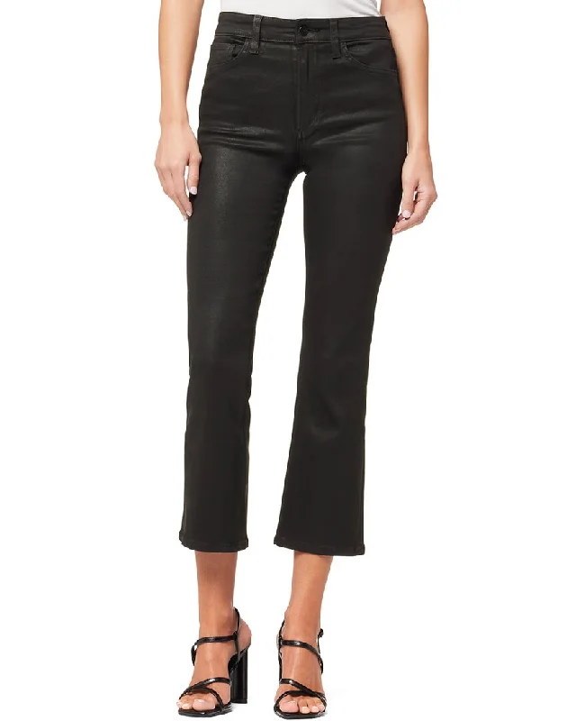 Shop and Save JOE'S Jeans Callie Black Cropped Boot Jean