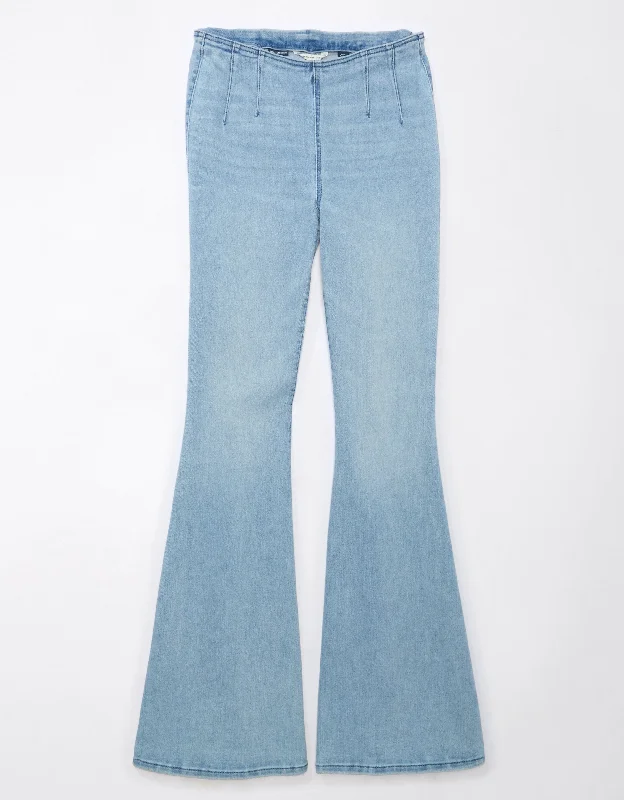 Value Deals AE Luxe Pull-On High-Waisted Festival Flare Jean