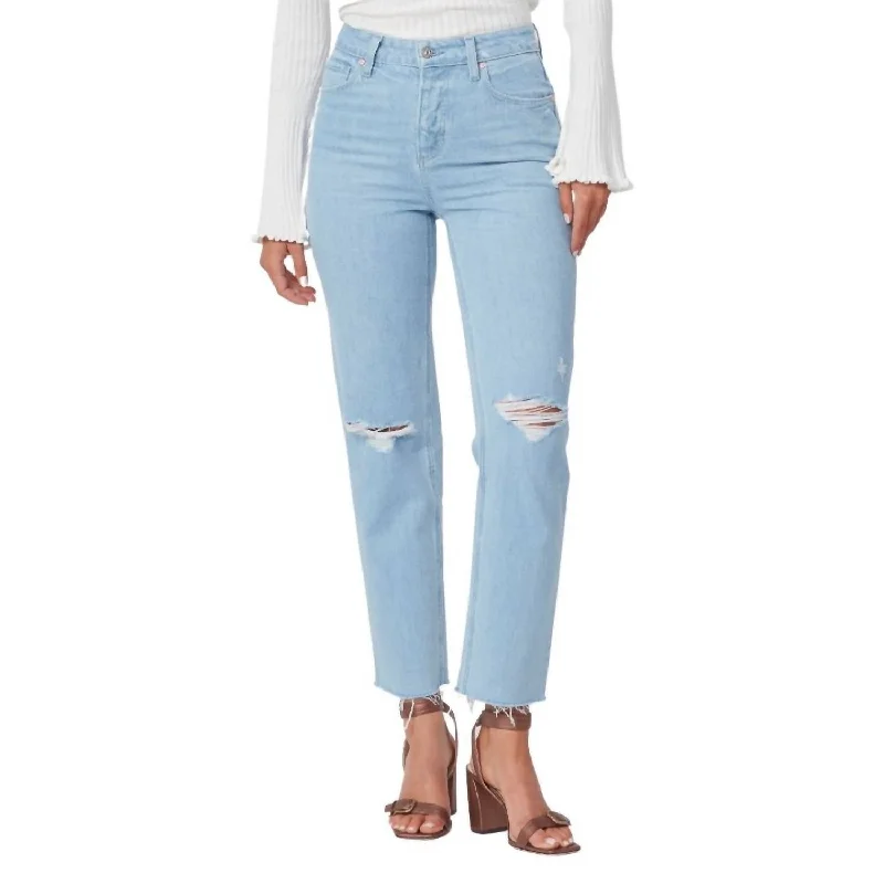 Cash Savings Sarah Reverse Jeans In Crash Destructed